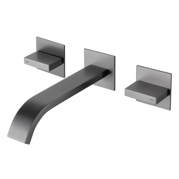 Смеситель для раковины Abber Wasserfall никель (AF8612NG)