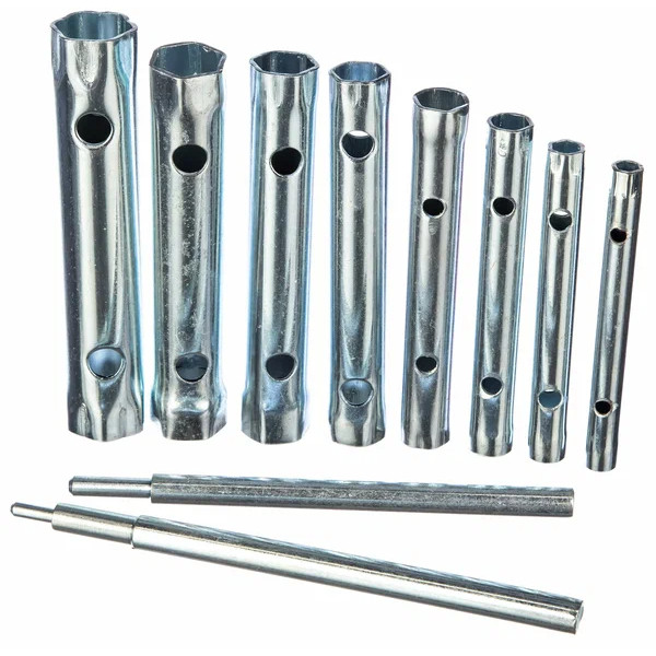 Набор ключей FIT трубчатых 6-22мм 10 шт (63740)