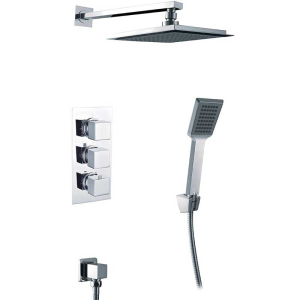 Душевая система Timo Tetra-thermo хром внешняя часть внутреняя часть (SX-0179/00SM) Душевая система Timo Tetra-thermo хром внешняя часть внутреняя часть (SX-0179/00SM)