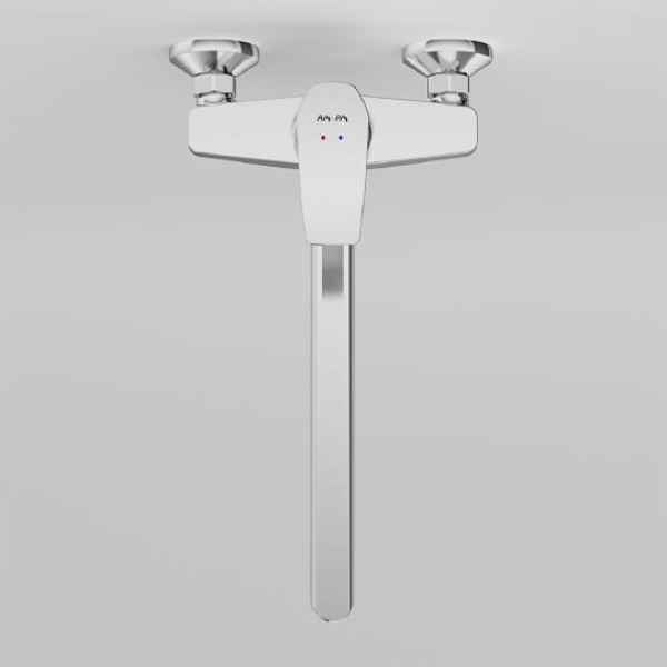 Смеситель для ванны и душа AM.PM Gem с изливом (F90A90000)