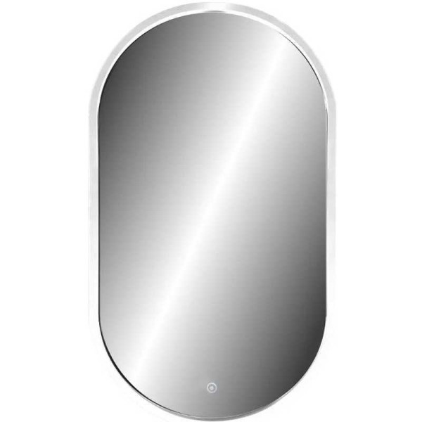 Зеркало Континент Prime White Led 450х800 в МДФ раме (ЗЛП1099) Зеркало Континент Prime White Led 450х800 в МДФ раме (ЗЛП1099)