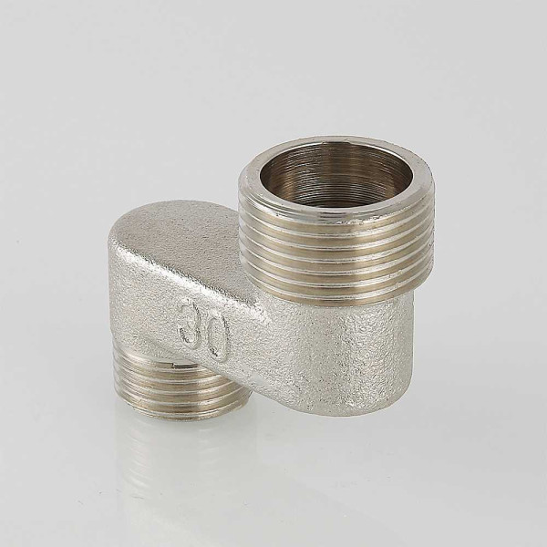 Удлинитель эксцентрический 1/2"х3/4"х10 мм. НН Valtec (никель) (VTr.095.N.0504010)