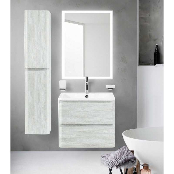 Тумба подвесная BelBagno Albano 60 Rovere Vintage Bianco (ALBANO-600-2C-SO-RVB)