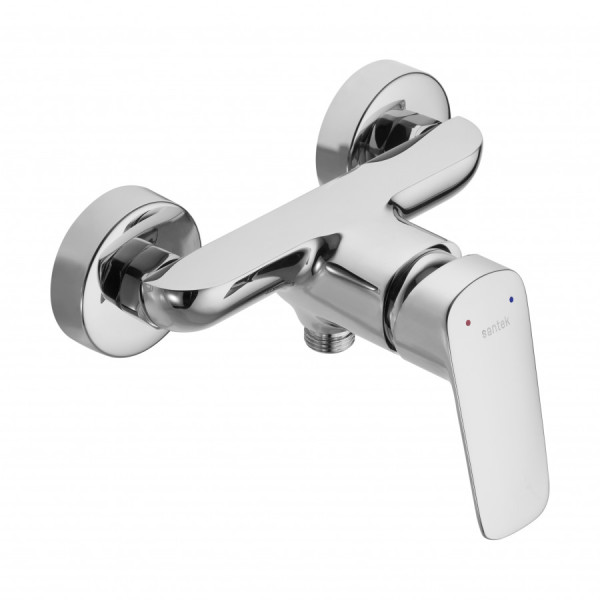 Смеситель для душа Santek Таос хром с душевым гарнитуром (WH5A20009C001) Смеситель для душа Santek Таос хром с душевым гарнитуром (WH5A20009C001)