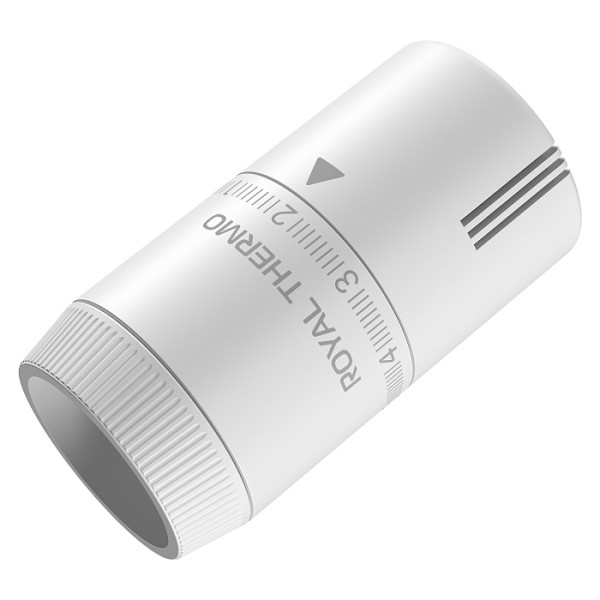 Головка термостатическая М30х1,5 Royal Thermo Design жидкостная (белая) (RATHDN13015WH)