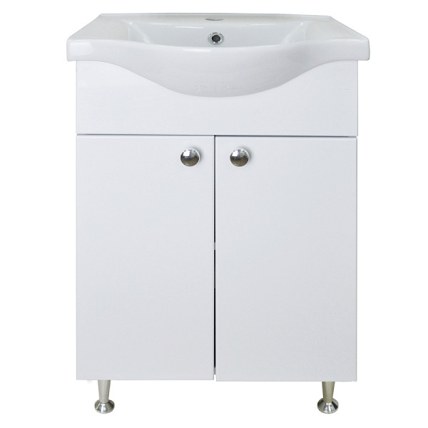 Комплект Тумба Моника New 65 Loranto 65х83х45 с раковиной (арт. 7065 Basic 65 (CS00071367)