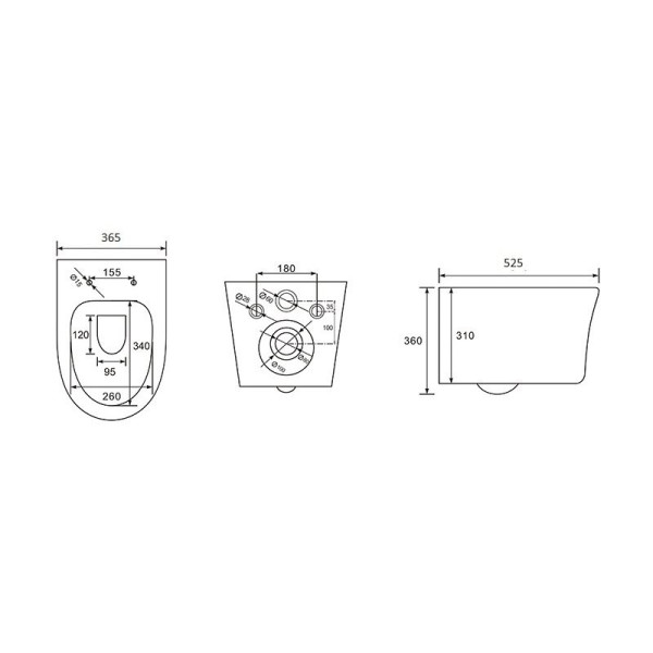 Унитаз подвесной Aquatek НИКА белый (AQ2009-00) Унитаз подвесной Aquatek НИКА белый (AQ2009-00)