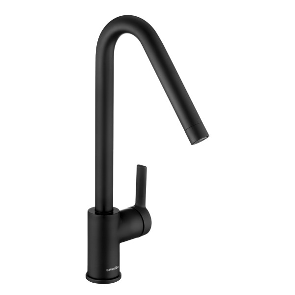 Смеситель для кухни Swedbe Diana черный (1042B) Смеситель для кухни Swedbe Diana черный (1042B)