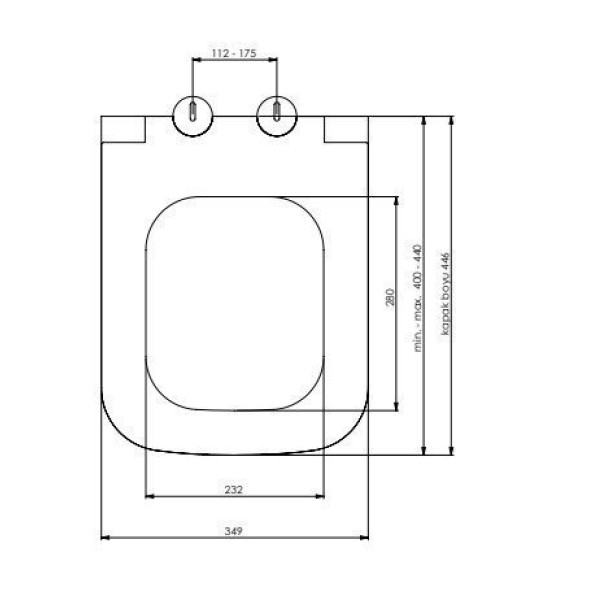 Сиденье для унитаза Creavit Lidya белое (KC2903.01.0000E)