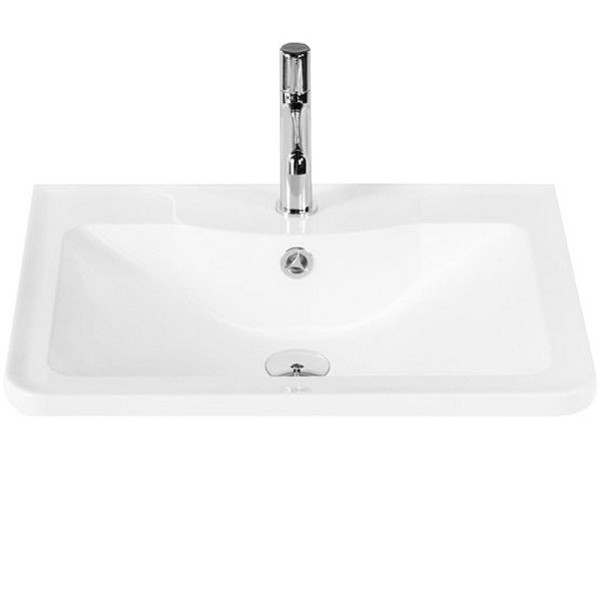 Раковина встраиваемая BelBagno 60 белая (BB600/455-LV-MR-ALR)