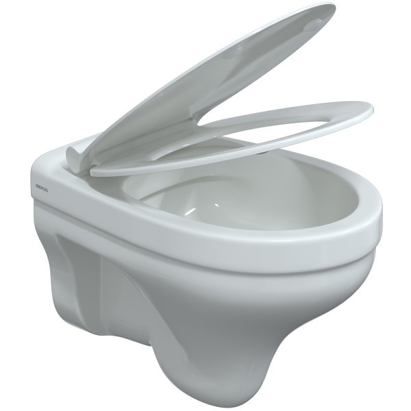 Унитаз подвесной Berges Albit S 520*360*335 белый (082147)