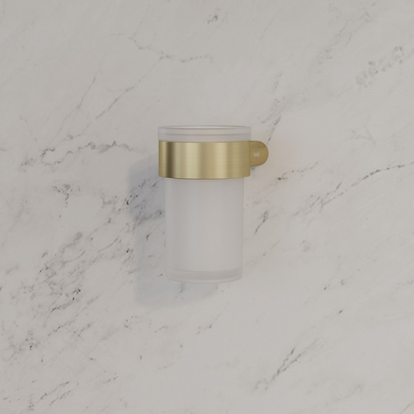 Стакан для зубных щеток нержавеющая сталь Petite золото матовое Iddis (PETG0SGi45)