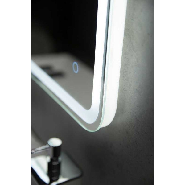 Зеркало с подсветкой BelBagno SPC-MAR 140x80 с подогревом (SPC-MAR-1400-800-LED-TCH-WARM)