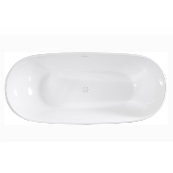 Ванна акриловая Abber 180x81,5x58 белая (AB9263-1.8)