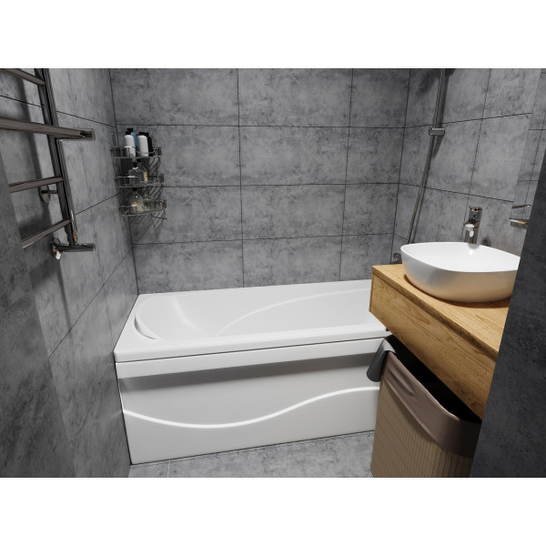 Ванна акриловая Bach Виктория 180*80 система 0, с каркасом Ванна акриловая Bach Виктория 180*80 система 0, с каркасом