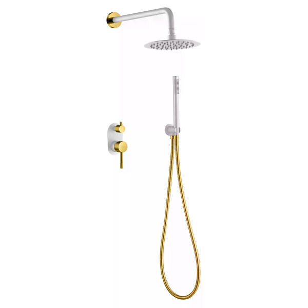 Душевая система Boheme Uno G (золото) (464-WG)