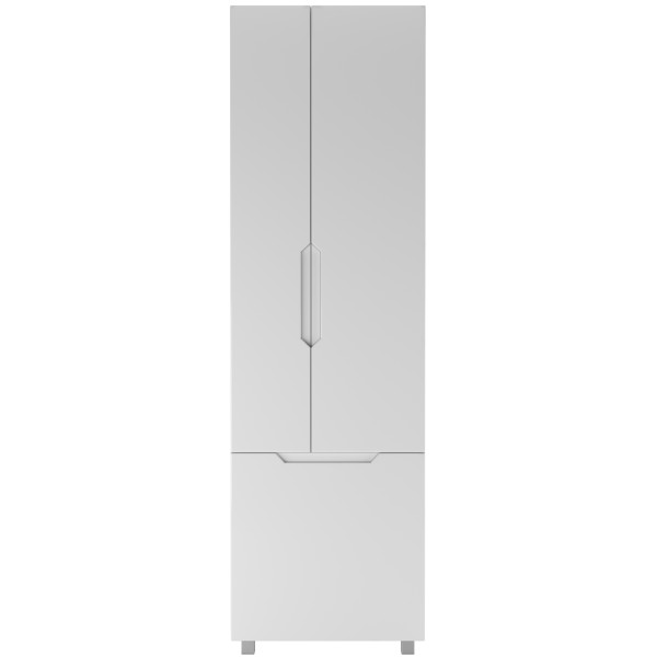 Пенал напольный Домино Optima 60 с корзиной для белья (DO1908P)