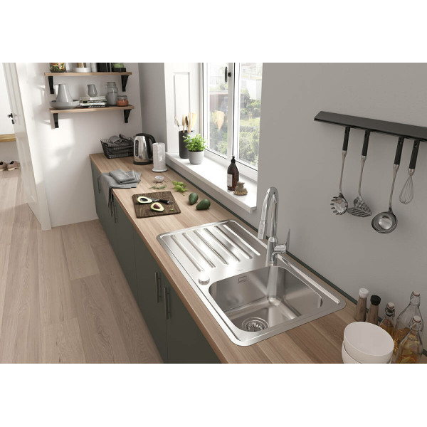 Смеситель для кухни Hansgrohe Focus M42 с выдвижным изливом хром (71800000)