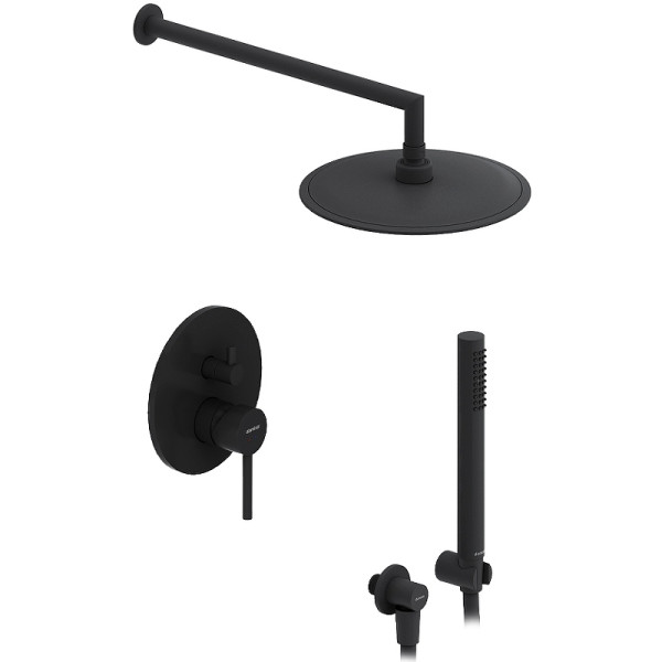 Душевая система Damixa Scandinavian Pure черный (936520300) Душевая система Damixa Scandinavian Pure черный (936520300)