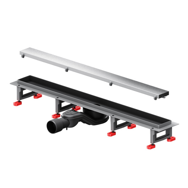 Душевой лоток AM.PM MasterFlow линейный универс затвор Tile 70 см сталь мат (W01SC-U11-070-04SB)