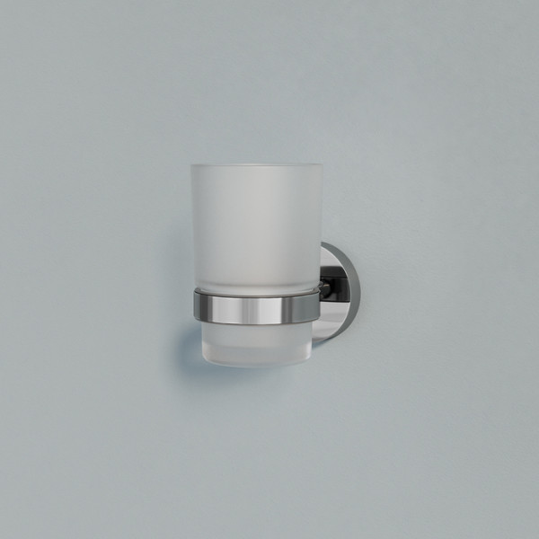 Подстаканник одинарный матовое стекло сплав металлов Sena Iddis (SENSSG1i45)