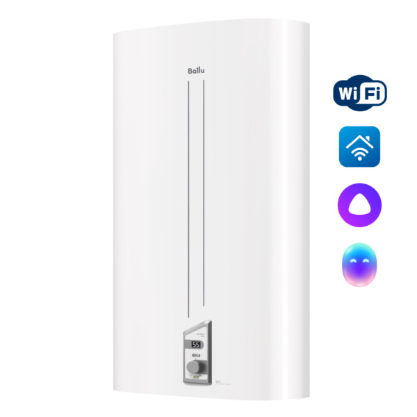 Водонагреватель накопительный Ballu BWH/S 100 Smart WiFi вертикальный/горизонтальный (BWH/S 100 Smart WiFi)