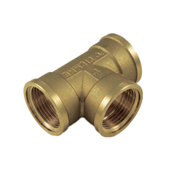 Тройник 1" Tiemme (латунь) (1500005 / 1570G060606) Тройник 1" Tiemme (латунь) (1500005 / 1570G060606)