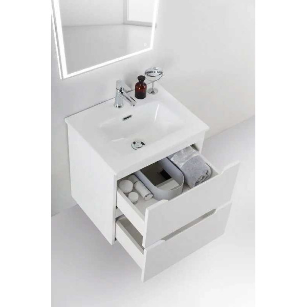 Раковина встраиваемая BelBagno 61 белая (BB600/390ETL) Раковина встраиваемая BelBagno 61 белая (BB600/390ETL)