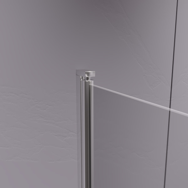 Душевые шторки для ванн RGW Screens 80x140 стекло прозрачное, профиль хром (411111408-11)