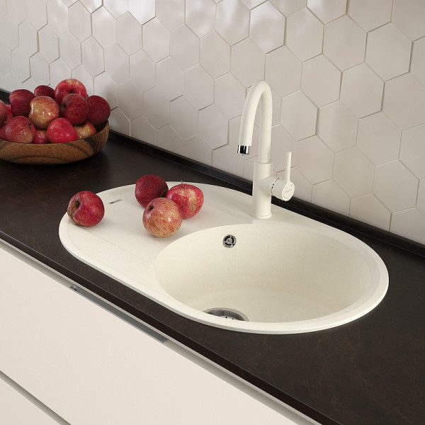 Мойка для кухни врезная Lemark Lacha 760 760x500 бежевый (9910056) Мойка для кухни врезная Lemark Lacha 760 760x500 бежевый (9910056)