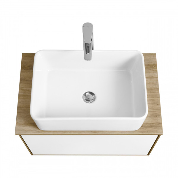 Тумба подвесная Aquaton Либерти 682x430x390 дуб эльвезия, белый (1.A279.8.01L.YC7.0) Тумба подвесная Aquaton Либерти 682x430x390 дуб эльвезия, белый (1.A279.8.01L.YC7.0)