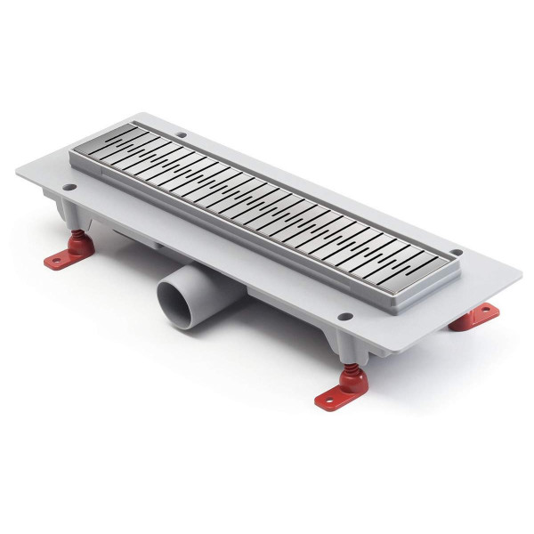 Лоток душевой 450 мм. MCH Chudej Medium (решетка нерж. сталь глянцевая, боковой слив D 40) CH450M Лоток душевой 450 мм. MCH Chudej Medium (решетка нерж. сталь глянцевая, боковой слив D 40) CH450M