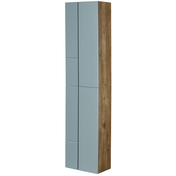 Шкафчик Мишель Дуб Рустикальный/Фьорд NEW (1A243903MIX30)