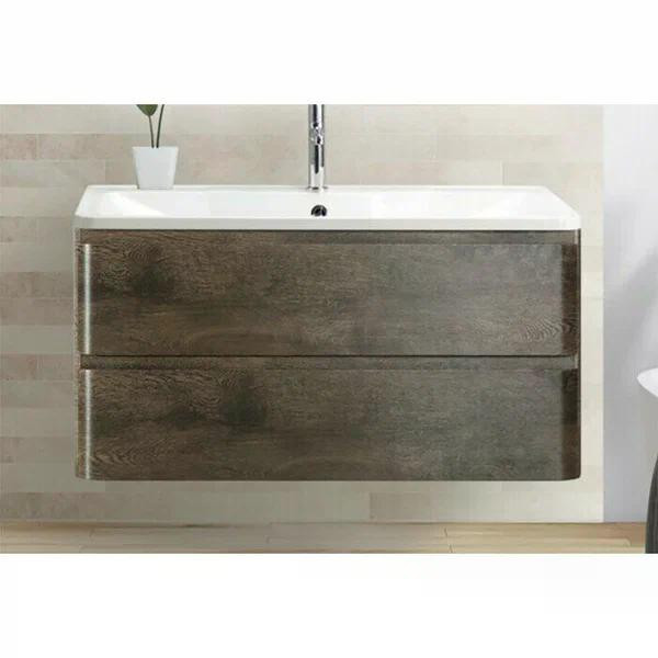 Тумба подвесная BelBagno Albano 1200x450x500 Rovere Nature Grigio/матовый (ALBANO-1200-2C-SO-RNG)