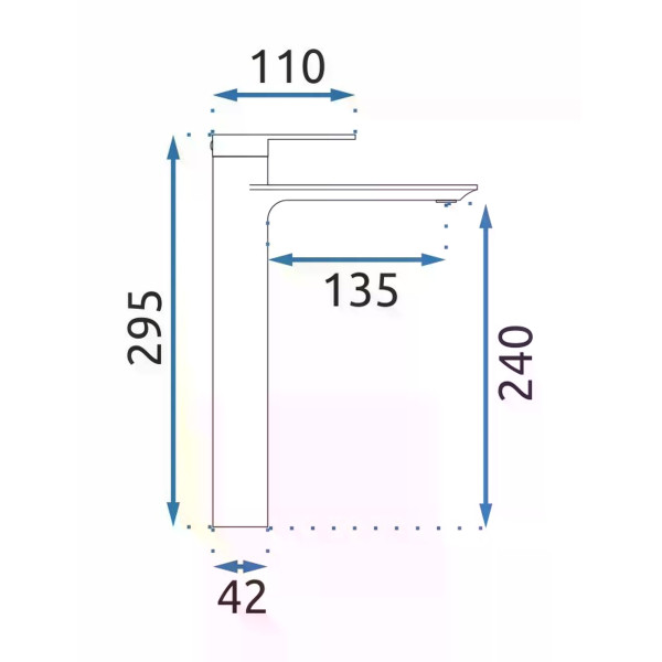 Смеситель для раковины Rea Storm золото матовое (REA-B7962) Смеситель для раковины Rea Storm золото матовое (REA-B7962)