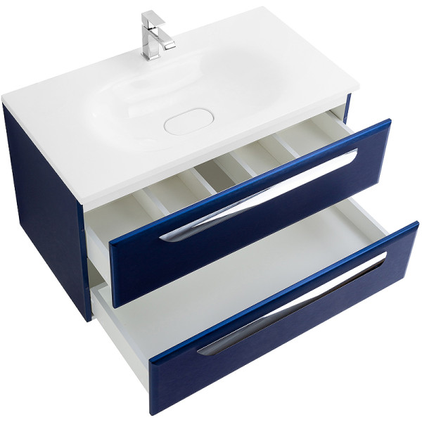 Тумба подвесная Cezares Eco 75x50 Sapfiro (ECO-75-2C-SO-SPF-P)