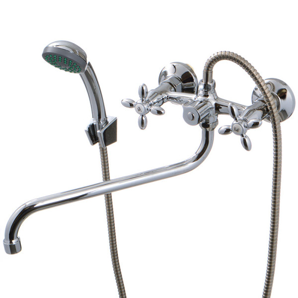 Смеситель для ванны и душа Ex-promt Cross хром (Ex211.1-01) Смеситель для ванны и душа Ex-promt Cross хром (Ex211.1-01)