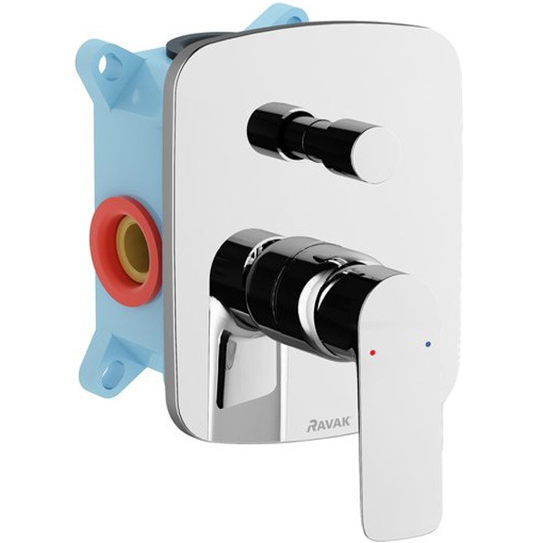 Смеситель для душа Ravak Classic CL 065.00 внешняя и внутренняя часть хром (X070088)