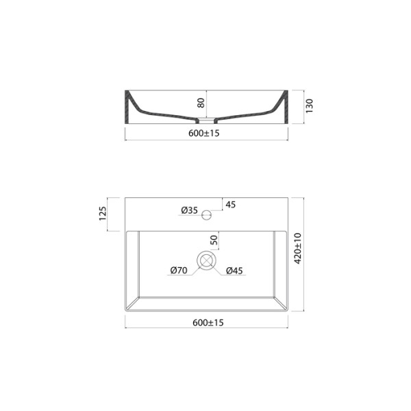 Раковина накладная Bild 60x42 белый глянцевый Iddis (BILWS60i27) Раковина накладная Bild 60x42 белый глянцевый Iddis (BILWS60i27)