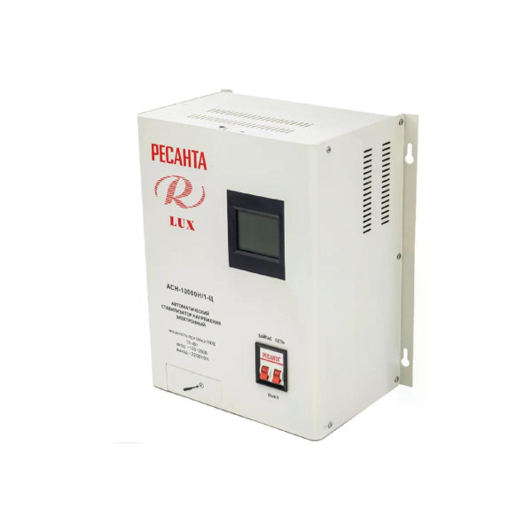 Стабилизатор напряжения Ресанта LUX АСН-10000Н/1-Ц (63/6/18)