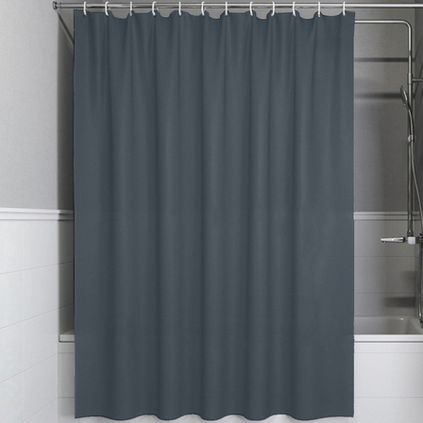 Шторка для ванн текстильная Iddis Base 240x200 серая (BL01P24i11) Шторка для ванн текстильная Iddis Base 240x200 серая (BL01P24i11)