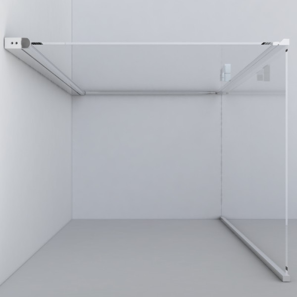 Душевой уголок Vincea Orta 1000х800х1900 стекло прозрачное, профиль хром (VSR-1O9012CL)