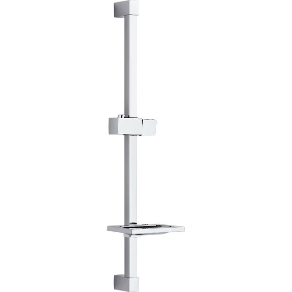 Душевая стойка Melodia Luxe Moderno d20, L640 c мыльницей (MKP25002C)