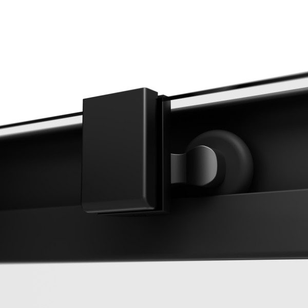 Душевой уголок AM.PM Func Square Slide 120х80 стекло прозрачное, профиль черный (W84G-403-12080-BT)