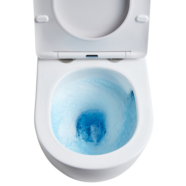 Унитаз подвесной Azario Grado с сиденьем с микролифтом белый (AZ-0046-UQ1)