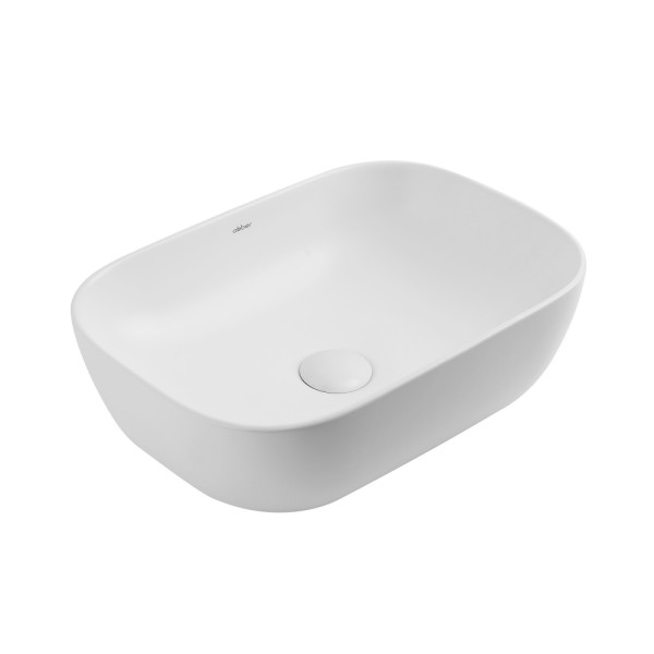Раковина накладная Abber Rechteck 460x325 белый матовый (AC2200MW) Раковина накладная Abber Rechteck 460x325 белый матовый (AC2200MW)