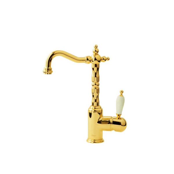 Смеситель для раковины Boheme Tradizionale Oro золотой (282) Смеситель для раковины Boheme Tradizionale Oro золотой (282)