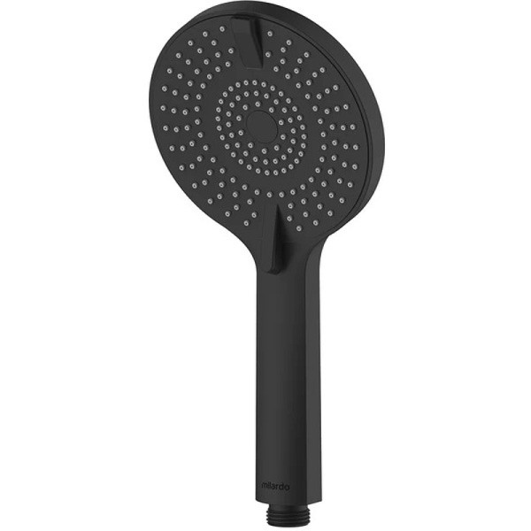 Душевая лейка Milardo Rora черная (ROR4FBRM18)