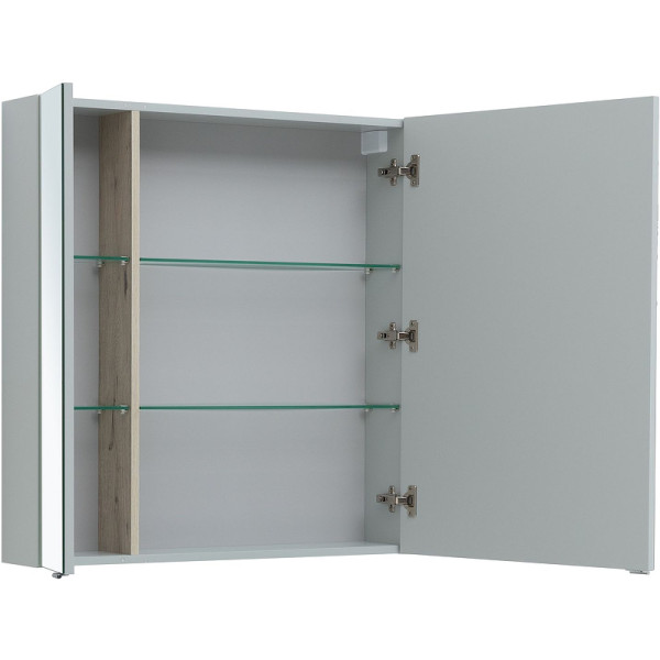 Зеркало-шкаф Aquanet Алвита New 80x85 серый (00277536) Зеркало-шкаф Aquanet Алвита New 80x85 серый (00277536)