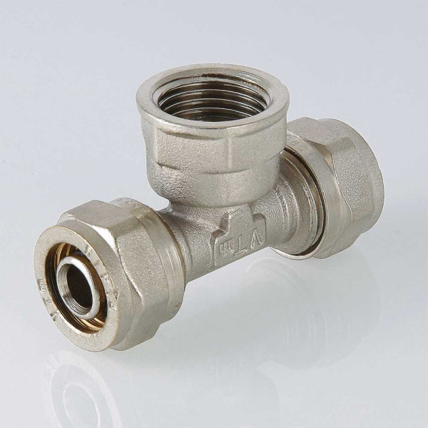 Тройник 26*3/4"В*26 Valtec (обжим) (VTm.332.N.260526) Тройник 26*3/4"В*26 Valtec (обжим) (VTm.332.N.260526)